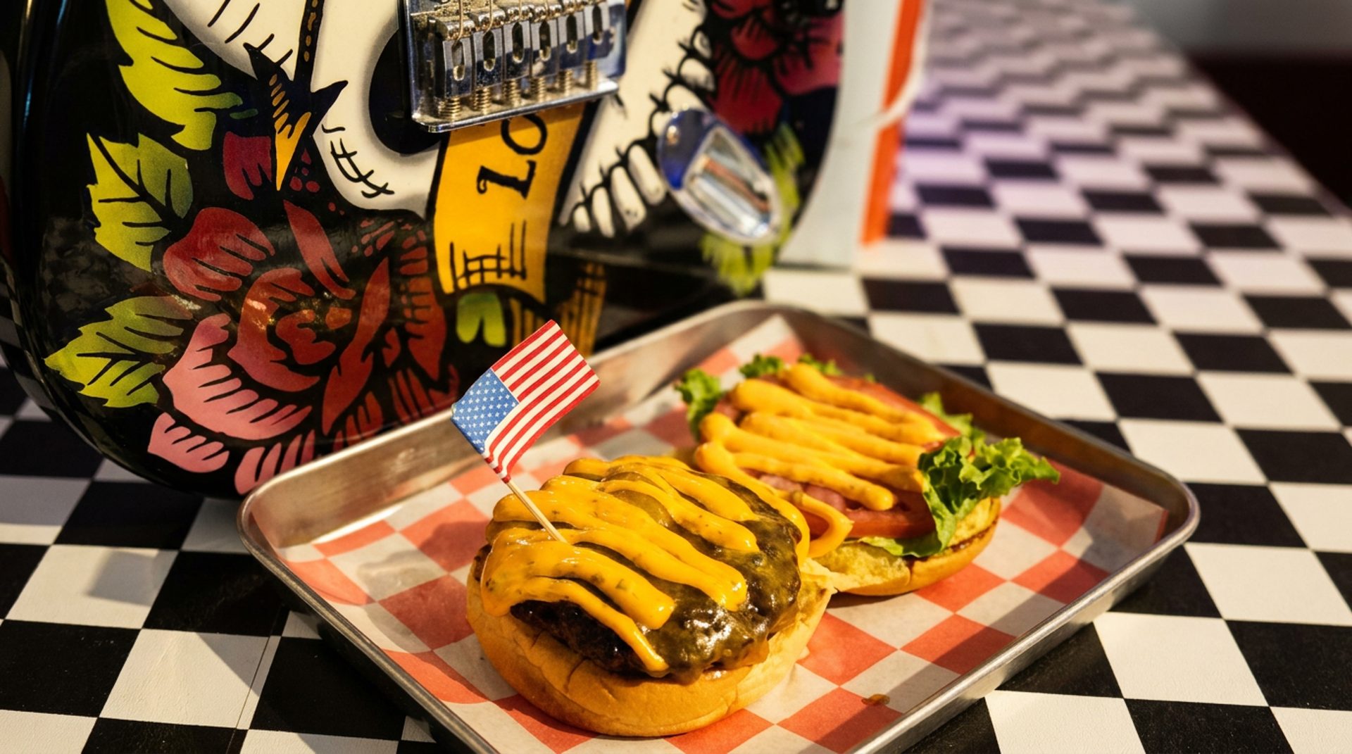 Ten burgers, each with a story